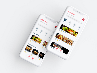 Minimal Food Delivery App