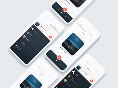 Minimal Music Player App