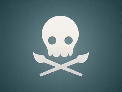 Jolly Designer Roger brush designer flag pirate skull