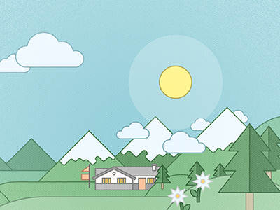 Shelter scene by Francesco Faggiano on Dribbble