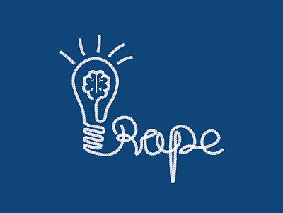 Rope branding design illustration lamp lamps logo rope ropes