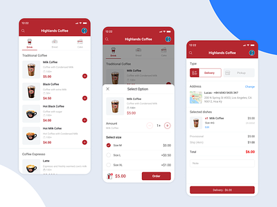 Coffee store booking coffee coffee delivery coffee store delivery design mobile app store uiuxdesign