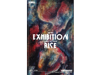 RISE Exhibition II art artist artistic design drawing exhibition graphic graphic design music painting poster rise syria