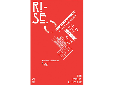 RISE Exhibition III art artist artistic design drawing exhibition graphic graphic design music painting poster rise syria