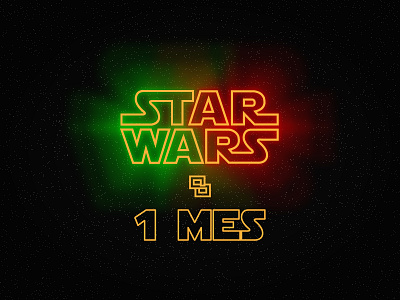 Star Wars 1 Mes design solosalsero space star wars typo vector