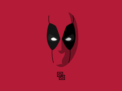 Deadpool Fever character deadpool design flat icon illustrator marvel red solosalsero vector