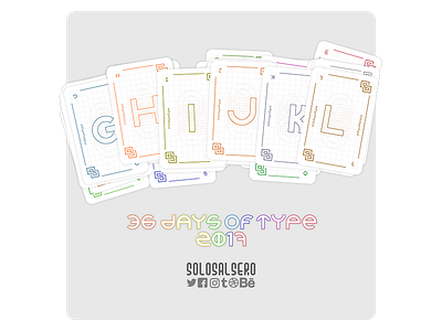 36daysoftype 2017 36daysoftype cartas construction icon logo playing cards solosalsero tipografía typhography typo vector