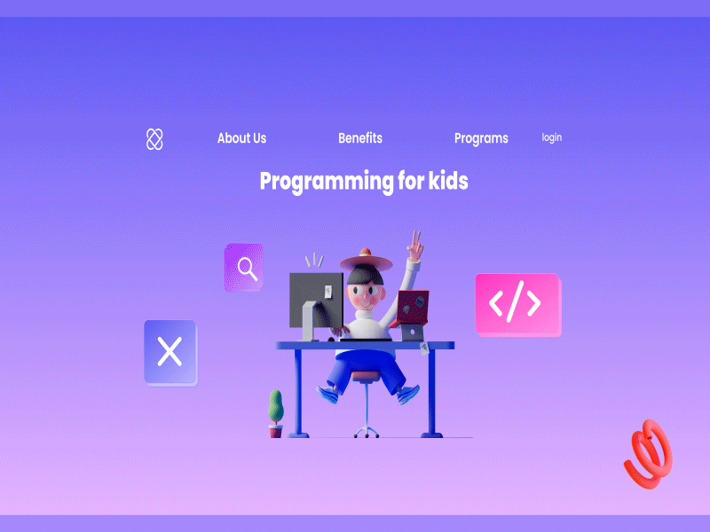 Landing Programming for kids