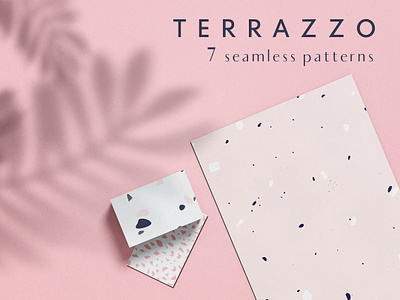Terrazzo seamless patterns