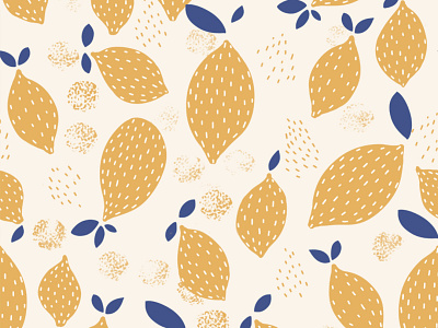 Lemon pattern design fabric lemon lemon pattern pattern print summer