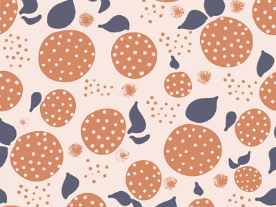 Orange pattern fabric orange packaging pattern print summer textile