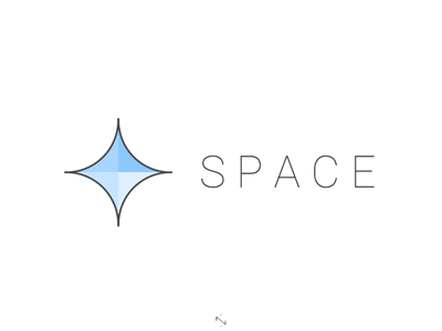 Space logo logo design thirtylogos