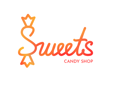 Thirty Logos | Day 11 | Sweets branding clean concept design flat graphic design graphic designer icon identity illustration lettering logo logo design minimal photoshop thirty logos thirtylogos type typography vector