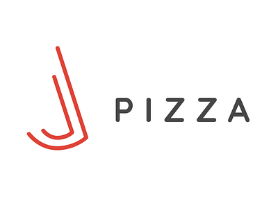 Thirty Logos | Day 13 | JJ Pizza branding clean concept design flat graphic design graphic designer icon identity illustration lettering logo logo design minimal photoshop thirty logos thirtylogos type typography vector