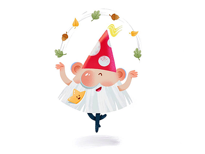Gnome gnome illustration star