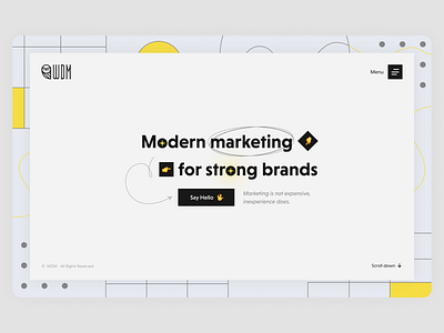 Marketing Agency - Website Concept