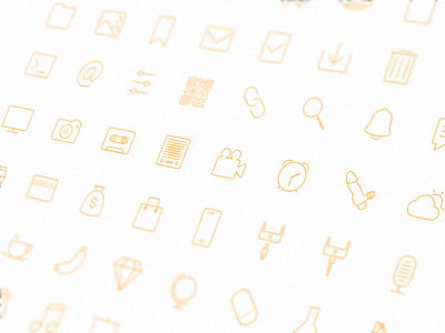 Icon ampersand design flat glyphs icons notifications pack photo set settings share vector