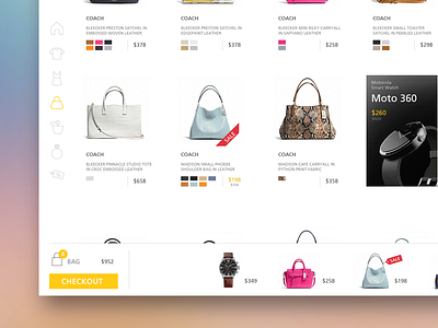 Shopping Platform cart design e commerce flat interface ios ipad page product shopping ui ux
