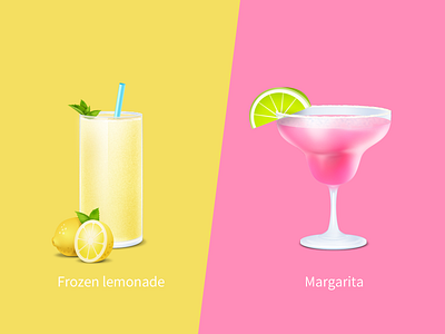 Cocktail bar beverage cocktail drink frozen lemonade lemon liquor margarita mint party summer