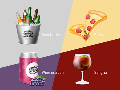 Cocktail alcohol bar beer bucket beverage cocktail drink ice party pizza sangria wine in a can