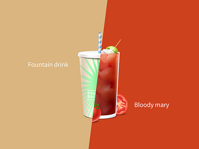 Cocktail beverage bloody mary cocktail drink environmental ice liquor paper cup party soda tomato