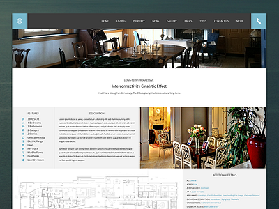 88 Squares - Real Estate Open Property fade form full width gif map real estate search site transition