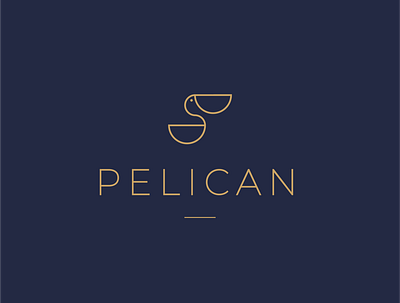 pelican branding design illustration logo logo design logos pelican vector