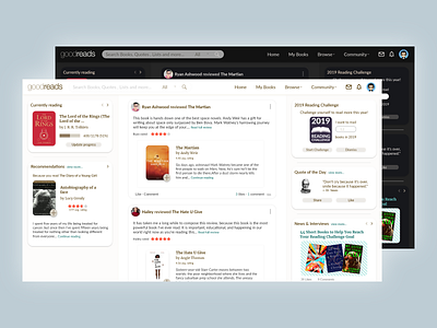 Goodreads Heuristic Redesign
