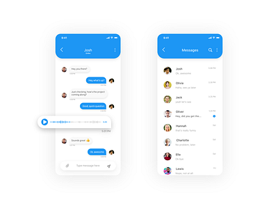 Messaging Minimal Design