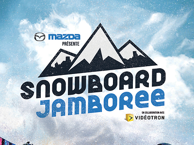 Snowboard Jamboree Logo Design