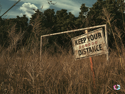 keep your distance by tg 1 3d abandoned art cinema4d covid 19 football keep your distance octane render