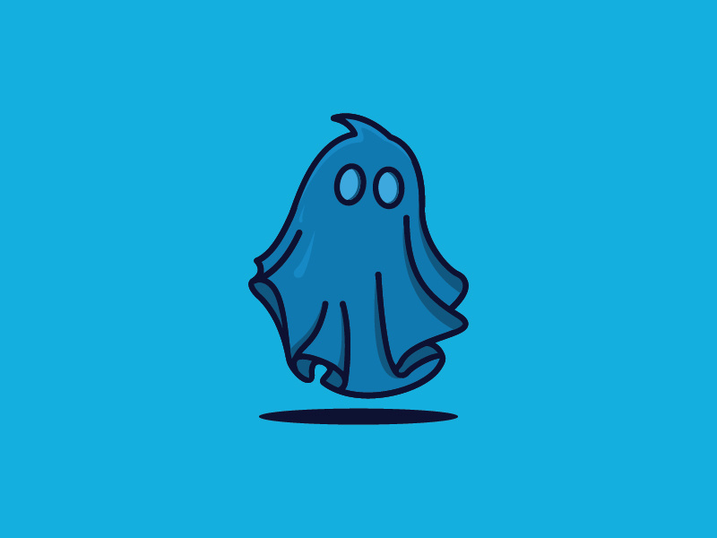 Ghost Logo Concept by Shiddiq A on Dribbble