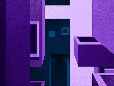 La Muralla Roja architecture building buildings design exterior hello dribbble illustration spain spanish architecture vector