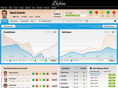 Befeni Consultants Dashboard