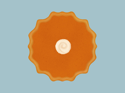 Pumpkin Pie autumn fall illustration pie pumpkin pumpkin pie