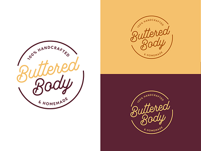 Buttered Body Logo africa branding design lagos logo nigeria shea butter udi okoh