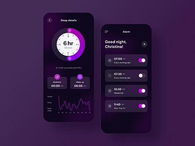 ⏰ Smart Alarm App Design