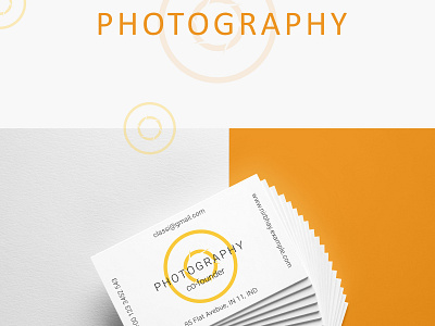 Photography Business card design