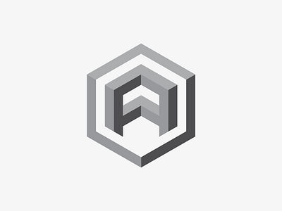 Able Box | Monogram Logo abstract branding colors design icon identity logo mark monogram symbol