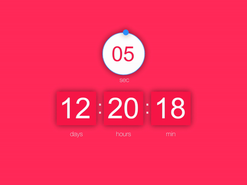 Countdown Timer. DailyUI Challenge #014 014 countdown countdown timer countdowntimer dailyui