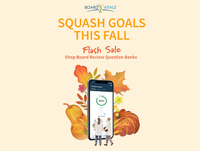 iphone autumn boardvitals fall flash sale medical design medical illustration product design september flash sale squash