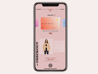 CC Checkout - Daily UI 002 checkout form checkout page credit card payment daily ui 002 design illustration shopping cart