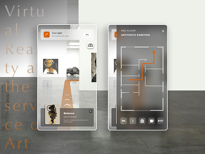 ARSEUM - Augmented reality museum navigation app