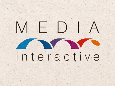 Media Interactive logo brige communication jump media tv