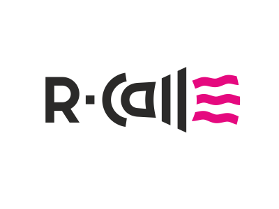 R-Call logo alarm call flat notify ring sound