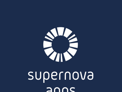 Supernova logotype upd. apps collapse logo mobile star sun web