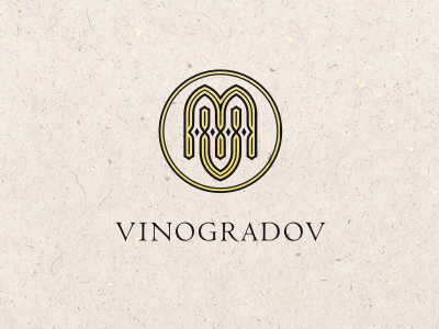 Vinogradov logo jewelry logo