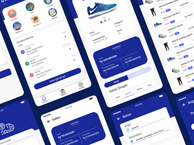 Sales and Inventory Monitoring App design inventory sales ui