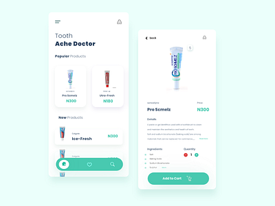 Ecommerce App ui