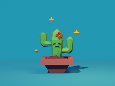 A happy cactus